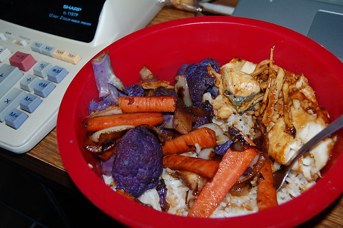 Dinner (Purple Cauliflower)(Jan 1 2014)