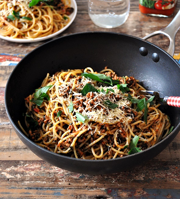 Turkey & Spinach Bolognese