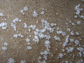 six pointed snowflakes
