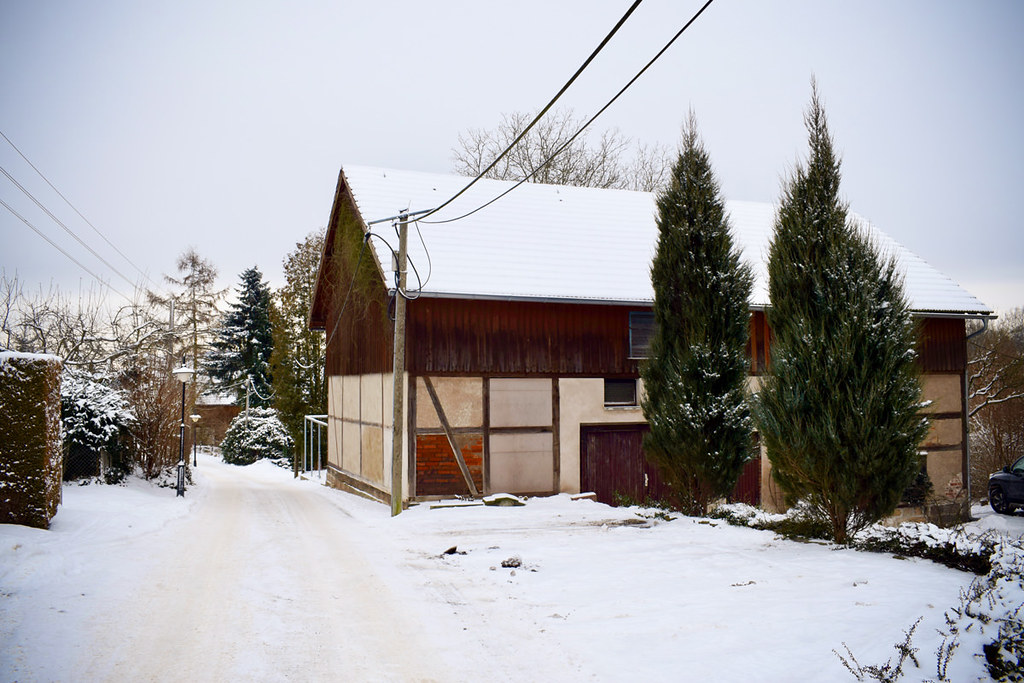 Ein winterlicher Dorfspaziergang