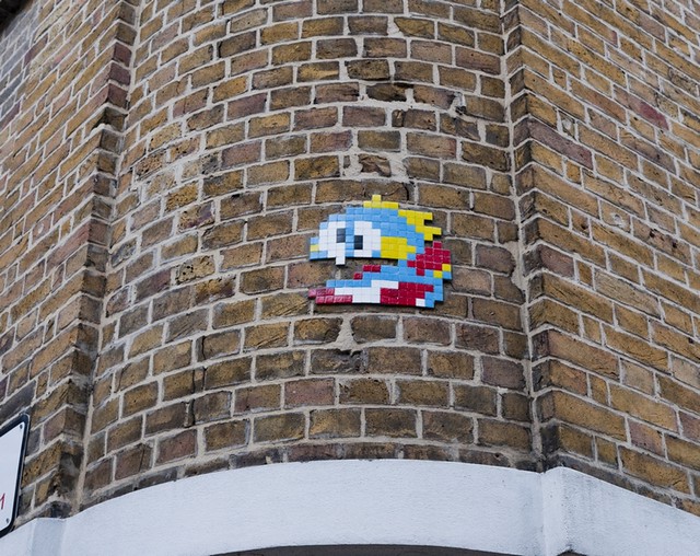 Reactivated Space Invader LDN_082