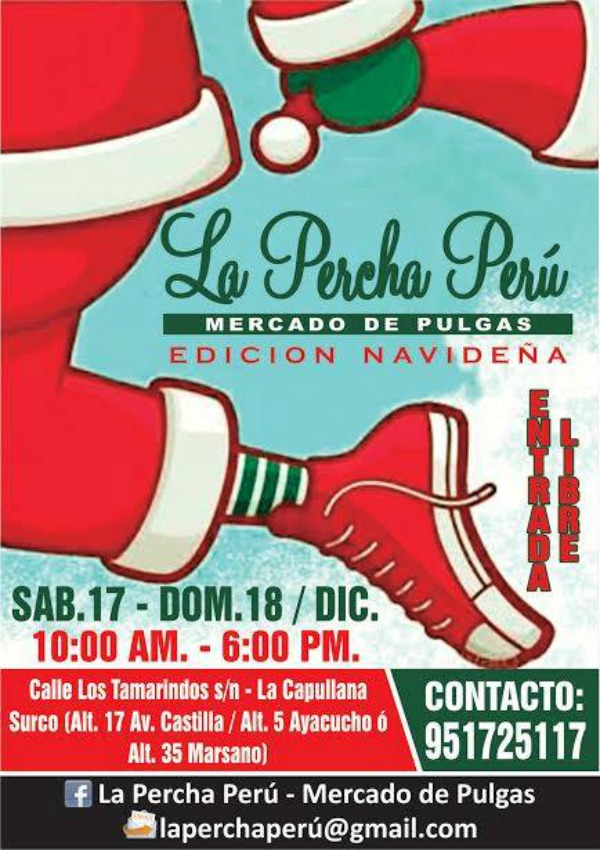 Edición Navideña - La Percha Peru Mercado de Pulgas