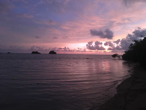 Sunrise from Taveuni Island