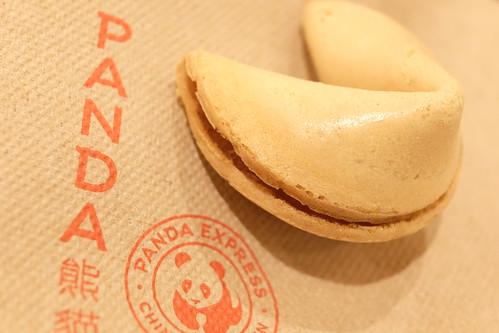 PANDA EXPRESS Fortune cookie