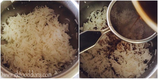 Jaggery Rice Recipe for Toddlers and Kids - step 2