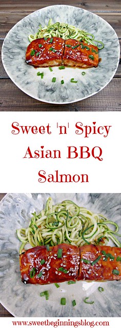 Sweet 'n' Spicy Asian BBQ Salmon