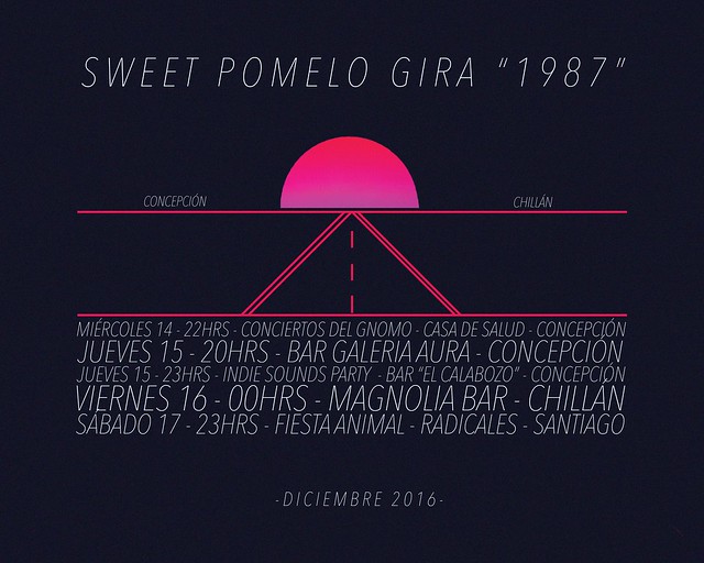 Gira Sweet Pomelo Diciembre 2016