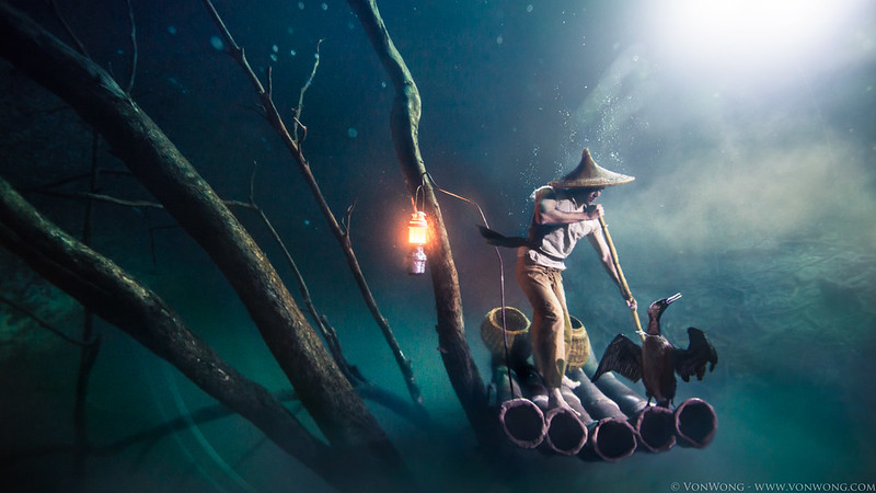 Underwater Fisherman