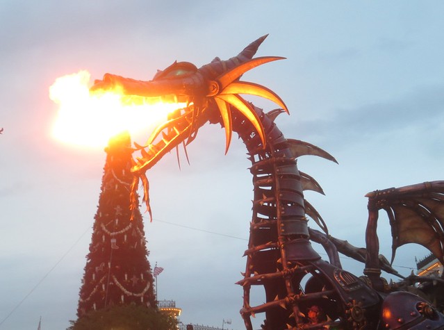 Dragon torches Christmas