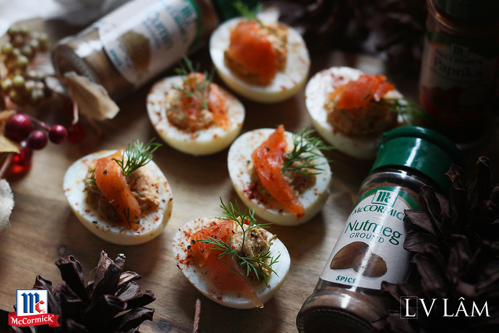 Smoked Salmon Deviled Egg by A Guy Who Cooks 1