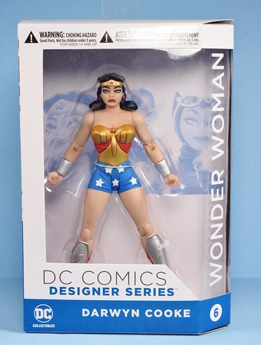 DC Comics Designer Series Wonder Woman action figure (based upon artwork by Darwyn Cooke)