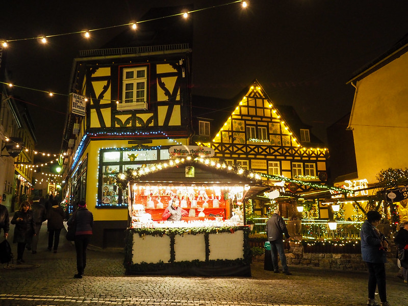 Christmas market in Rudesheim, Germany