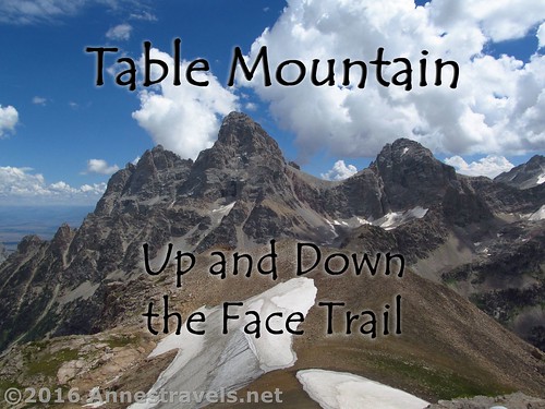Table Mountain: Up and Down the Face Trail, Jedediah Smith Wilderness / Grand Teton National Park, Wyoming