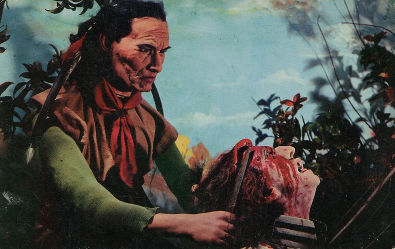 An Authentic Indian Scalping, Tussaud's Wax Museum, Niagara Falls, Ontario
