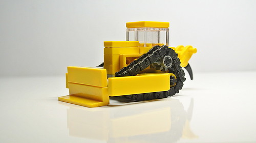 Small Lego Bulldozer (MOC)