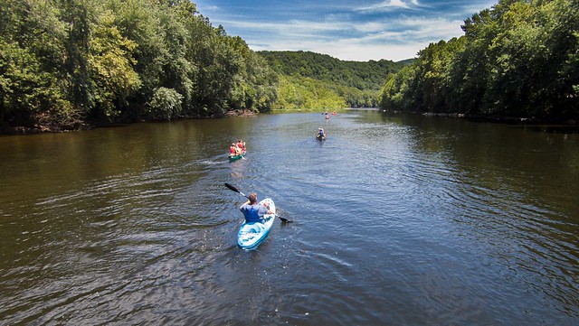 Kayaking the James River