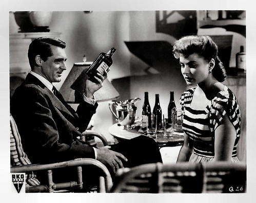 Cary Grant and Ingrid Bergman in Notorious (1946)