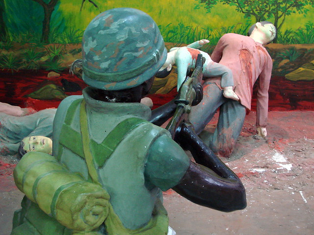 My Lai Memorial Site - Vietnam - Diorama of Massacre