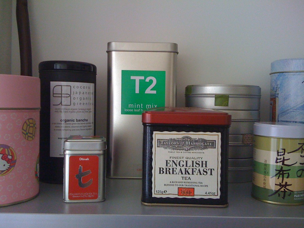 Part of my tea collection ...