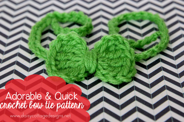 Crochet Bow Tie Pattern
