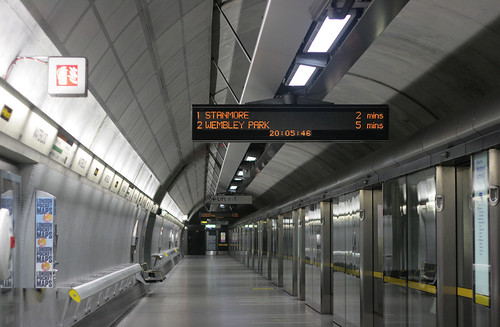 Westbound Jubilee Line Platform at Waterloo
