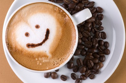 Coffee Smiley Face!