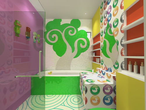 Water | Kids Bathroom Plan, Syailendra Bakrie's Residence, J… | Flickr ...