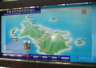 Map of Muuido and Horyonggoksan