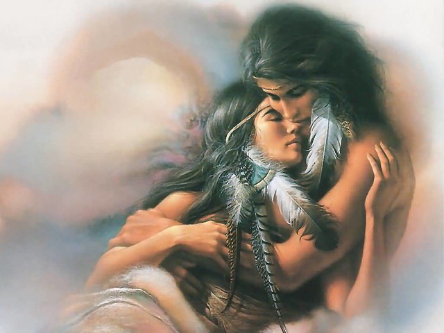 Risultati immagini per nativi americani innamorati