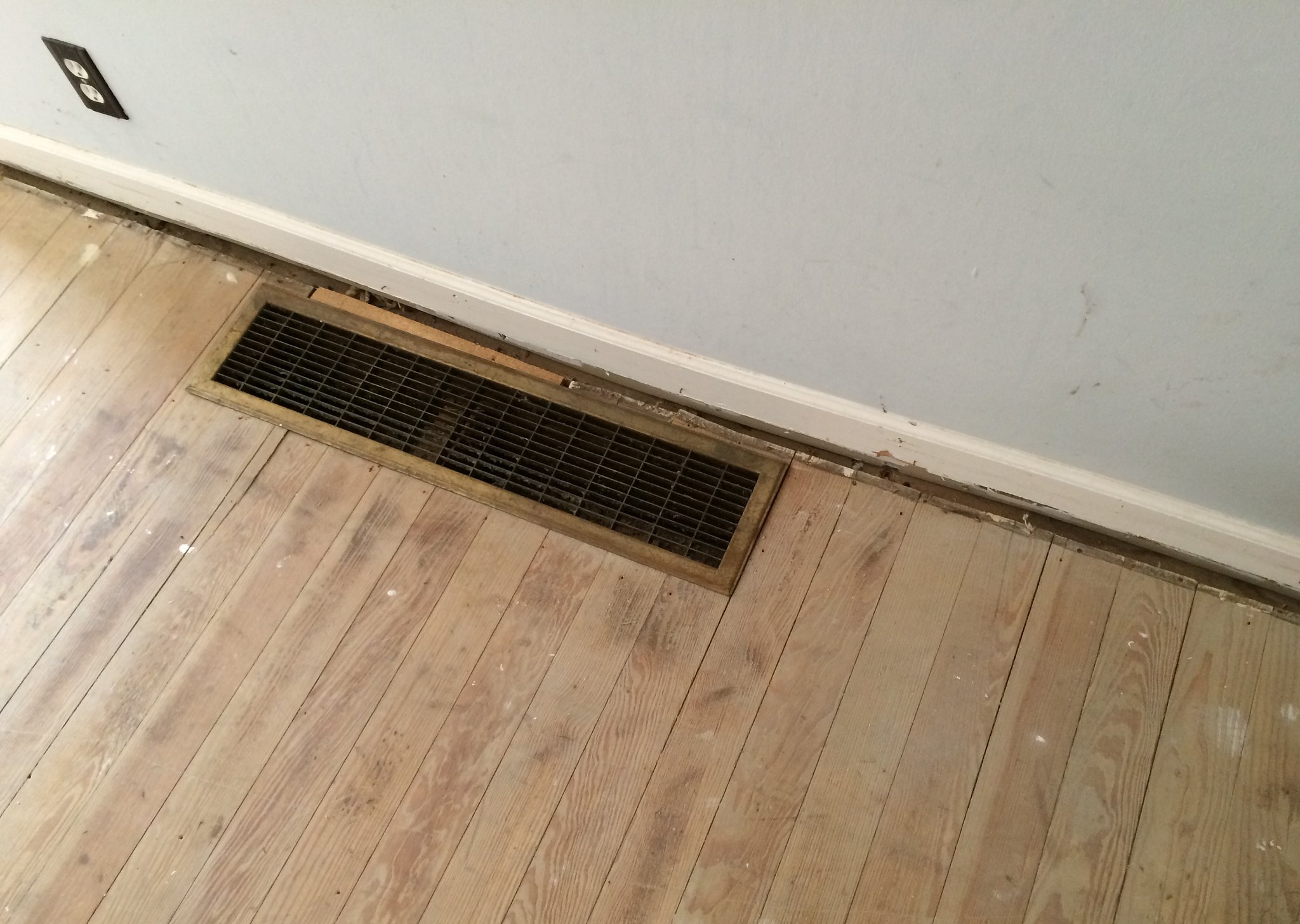 Thicker Baseboards And How To Remove Tar Paper The Historic District