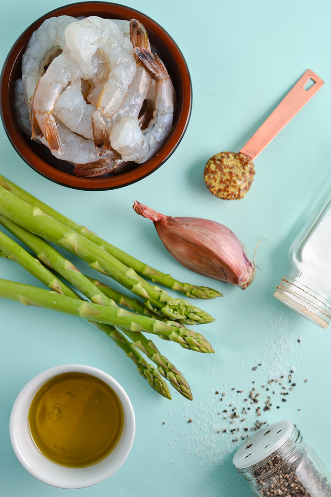 Shrimp and Asparagus in a Sherry Vinaigrette | Things I Made Today