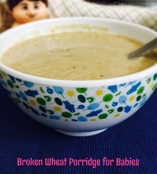 broken wheat porridge