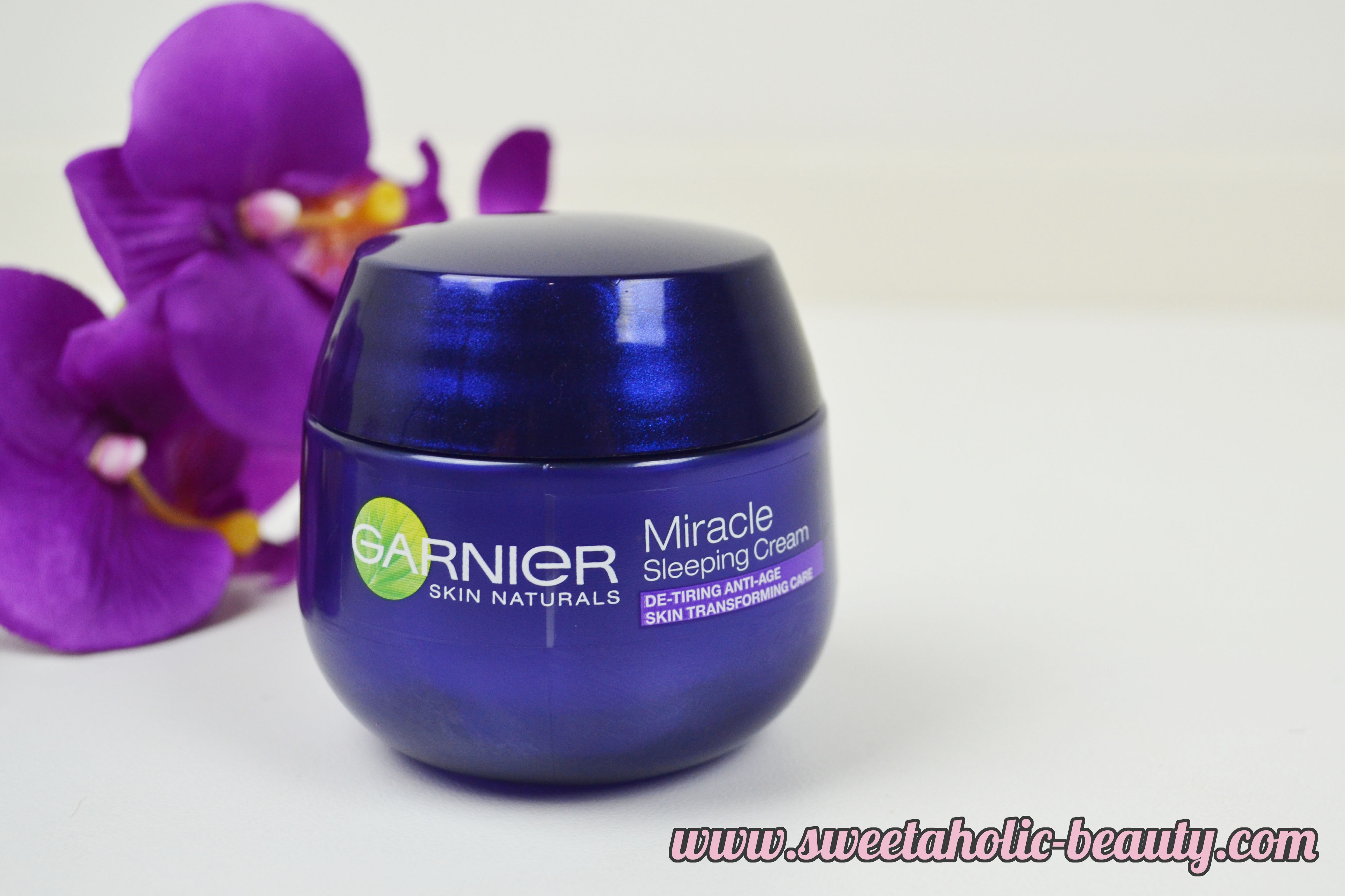 Garnier Miracle Sleeping Cream Review - Sweetaholic Beauty