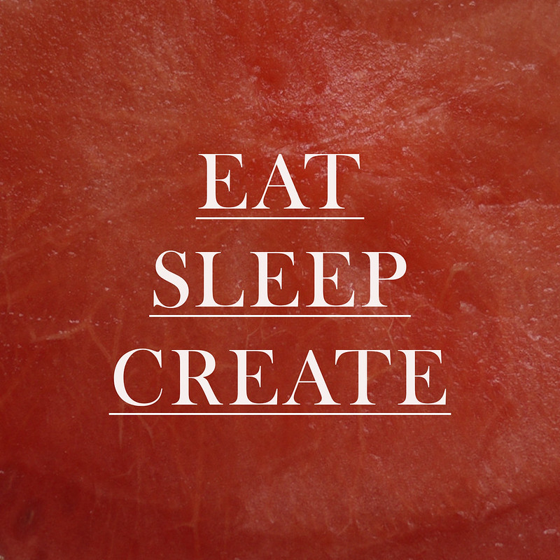 eat sleep create