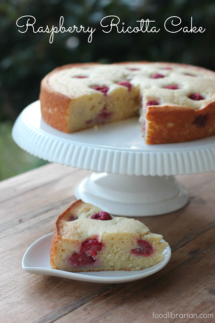 Raspberry Ricotta Cake from Bon Appetit