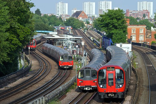 London Underground tube trains - Six for the price of one