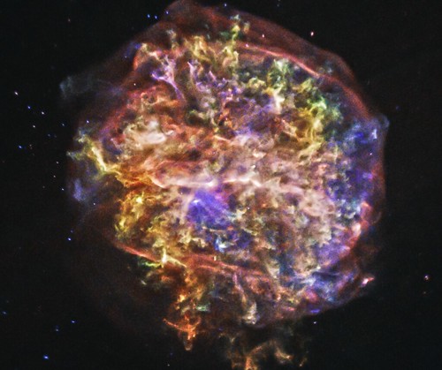 Supernova Remnant G292.0+1.8 (NASA, Chandra, 07/22/14)