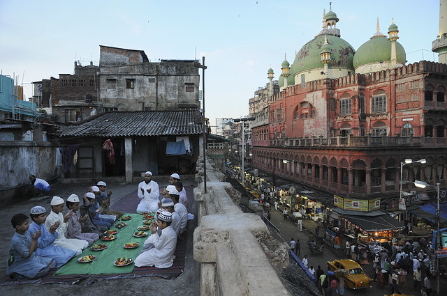 First day of Ramadan at Nakhoda Mosque of Kolkata
