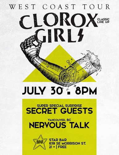7/30/15 CloroxGirls/NervousTalk