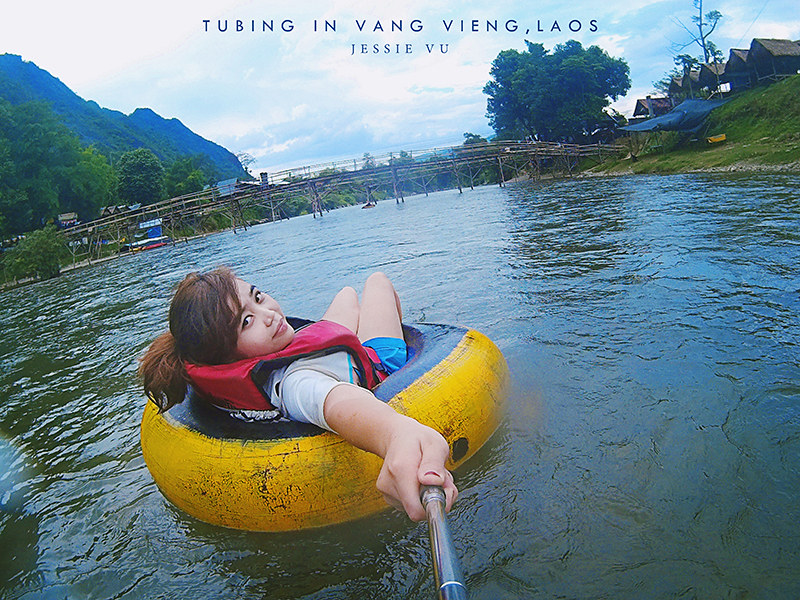 Tubing in Vang Vieng