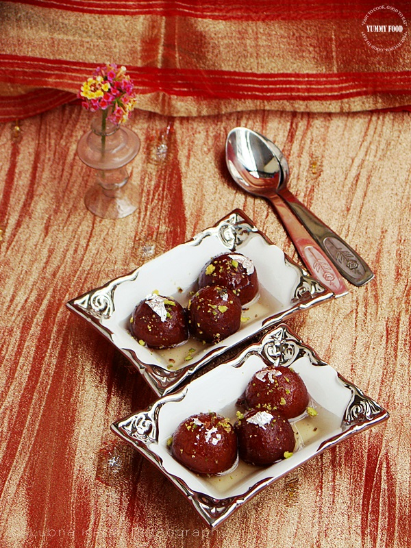 Saffron Flavoured Gulab Jamuns