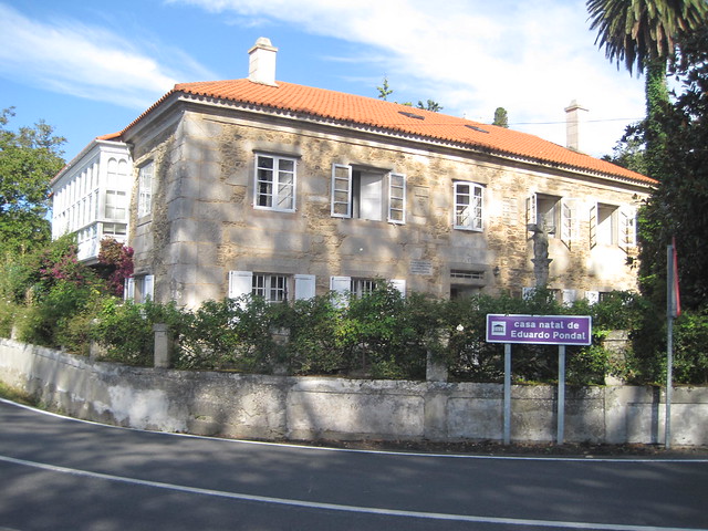 Casa natal de Eduardo Pondal en Ponteceso