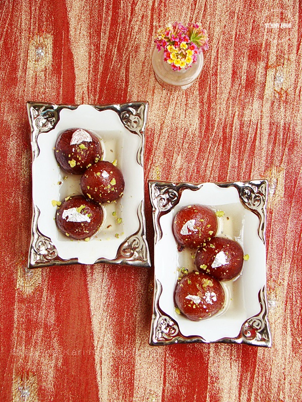Saffron Flavoured Gulab Jamuns