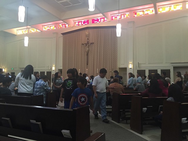 Filipino parishioners