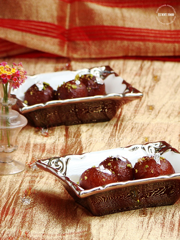 Saffron Flavoured Gulab Jamuns