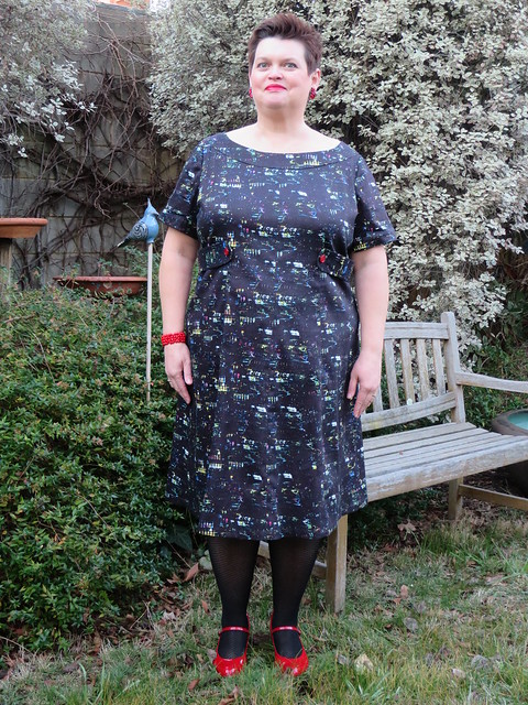 Simplicity 1466 - City Lights dress