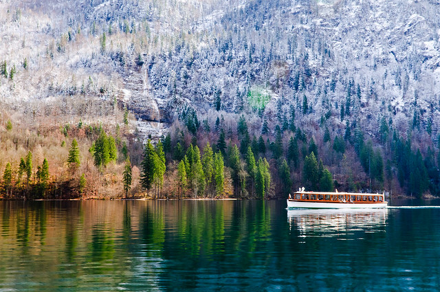 Tourist Boat on Königssee Lake