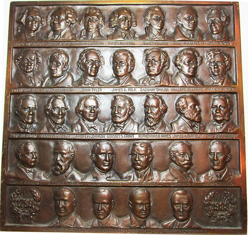 All Presidents Plaque