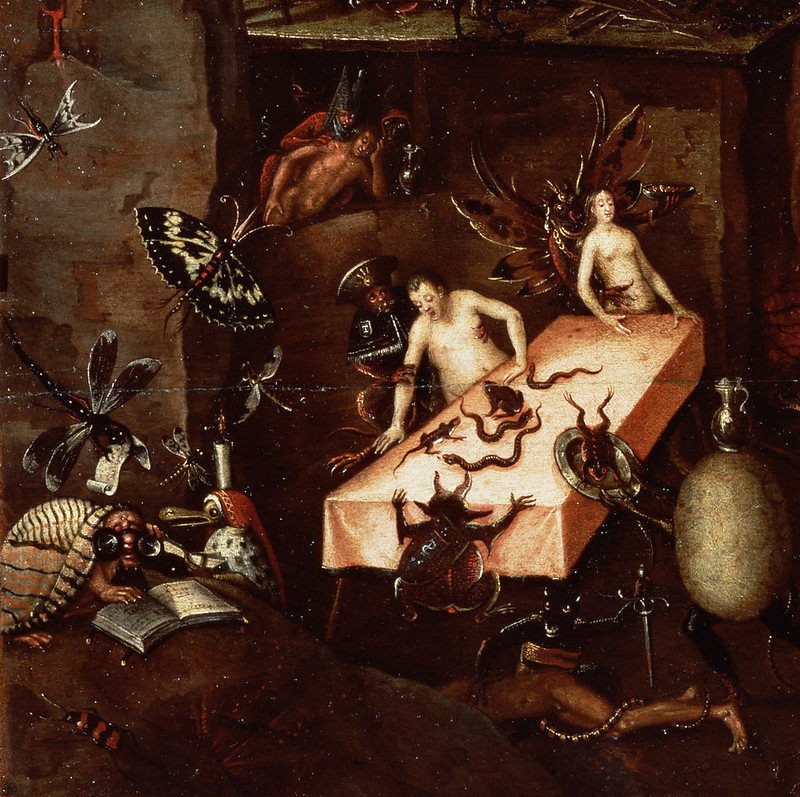 Herri met de Bles - The Inferno, detail 6, 16th C