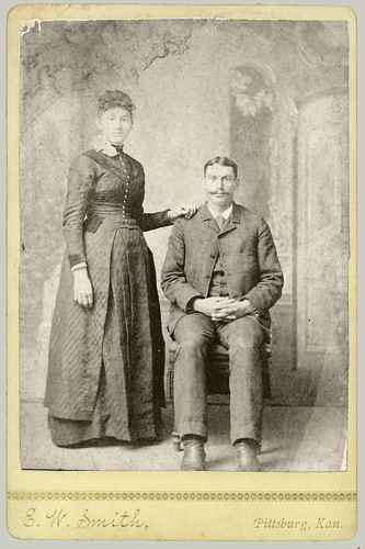 Cabinet Card Couple